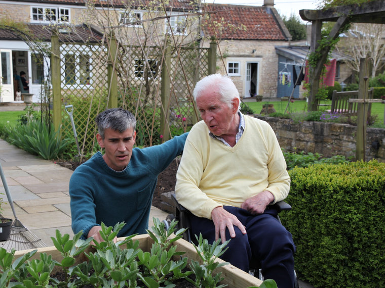 Jamie, our founder, with his father