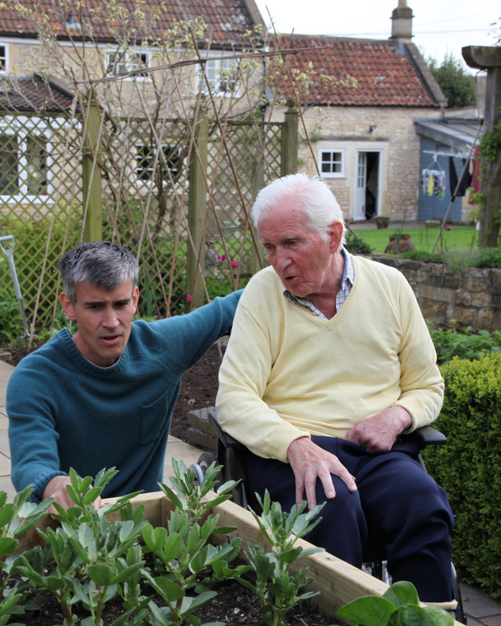 Jamie, our founder, with his father